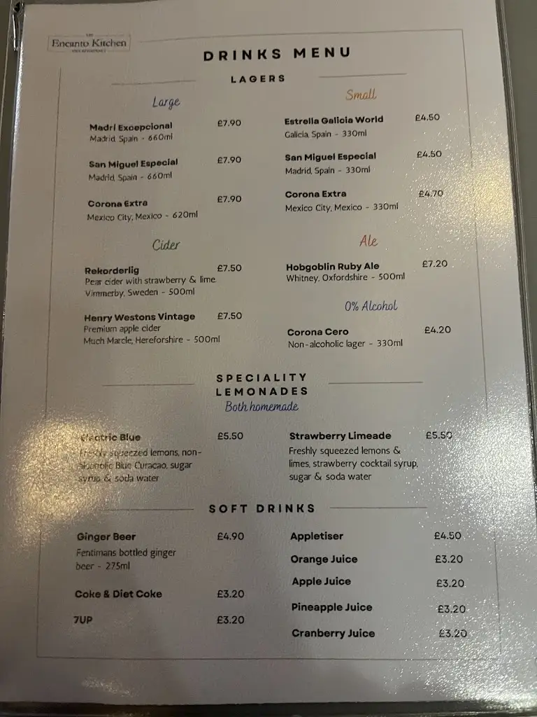 Menu_The Encanto Kitchen_Cheam_image_4