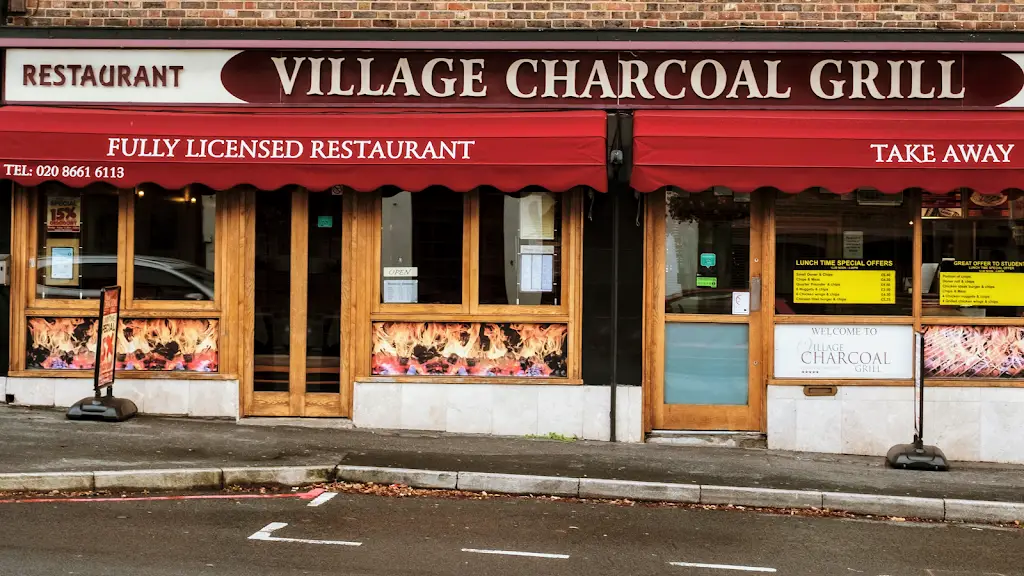 Village Charcoal Grill restaurant in Cheam