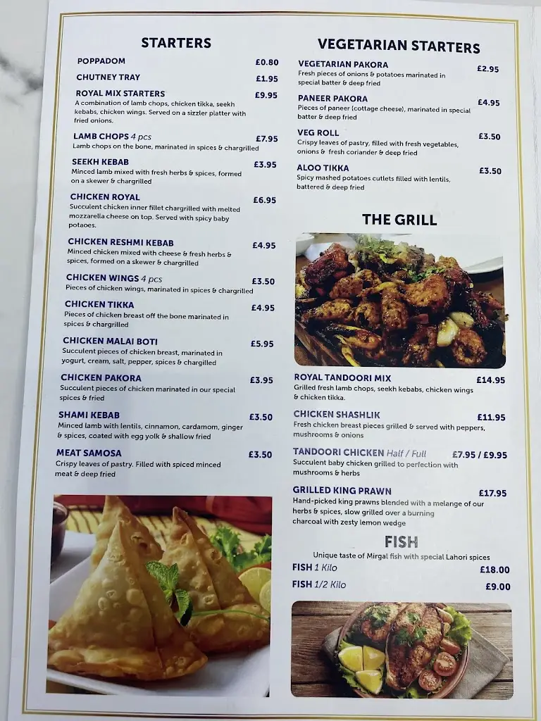 Menu_Royal manchester restaurant_Cheetham Hill_image_4