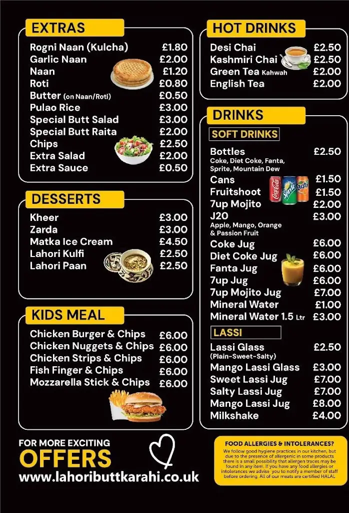 Menu_Lahori Butt Karahi_Cheetham Hill_image_1
