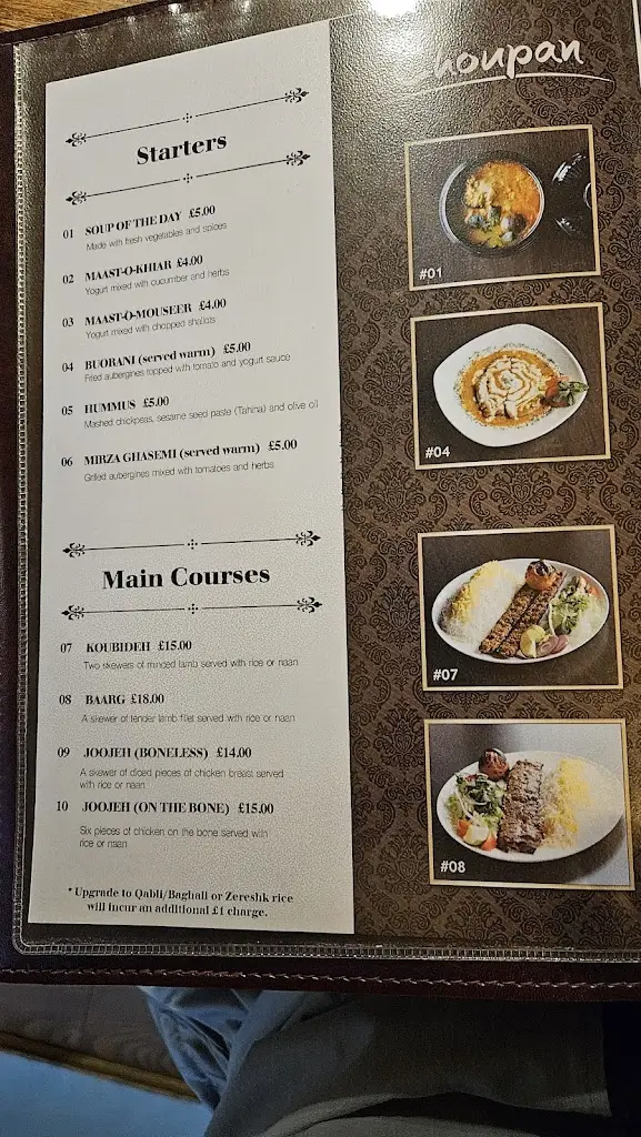 Menu_Choupan Restaurant (Afghan & Persian Food)_Cheetham Hill_image_2