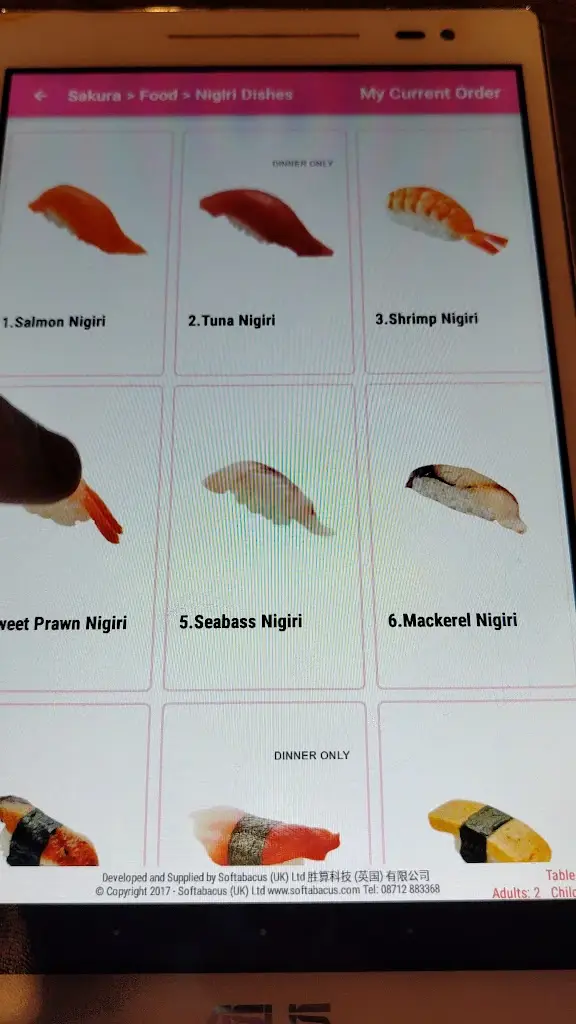 Menu_Sakura Japanese Restaurant_Cheetham Hill_immagine_1