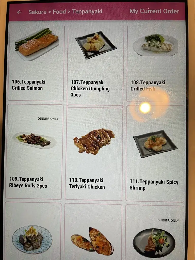 Menu_Sakura Japanese Restaurant_Cheetham Hill_immagine_3