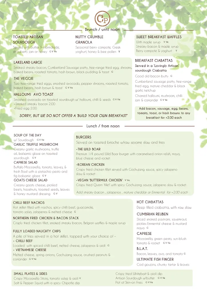 Menu_Copper Pot_Ambleside_image_1