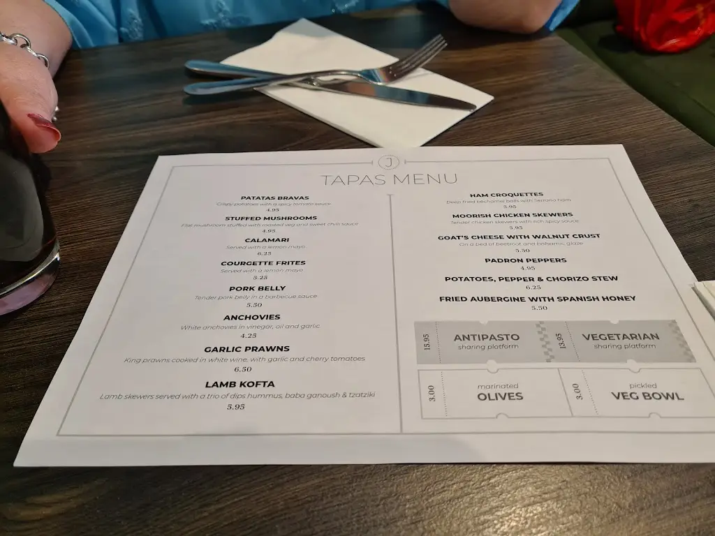 Menu_The Junction_Chesham_image_1