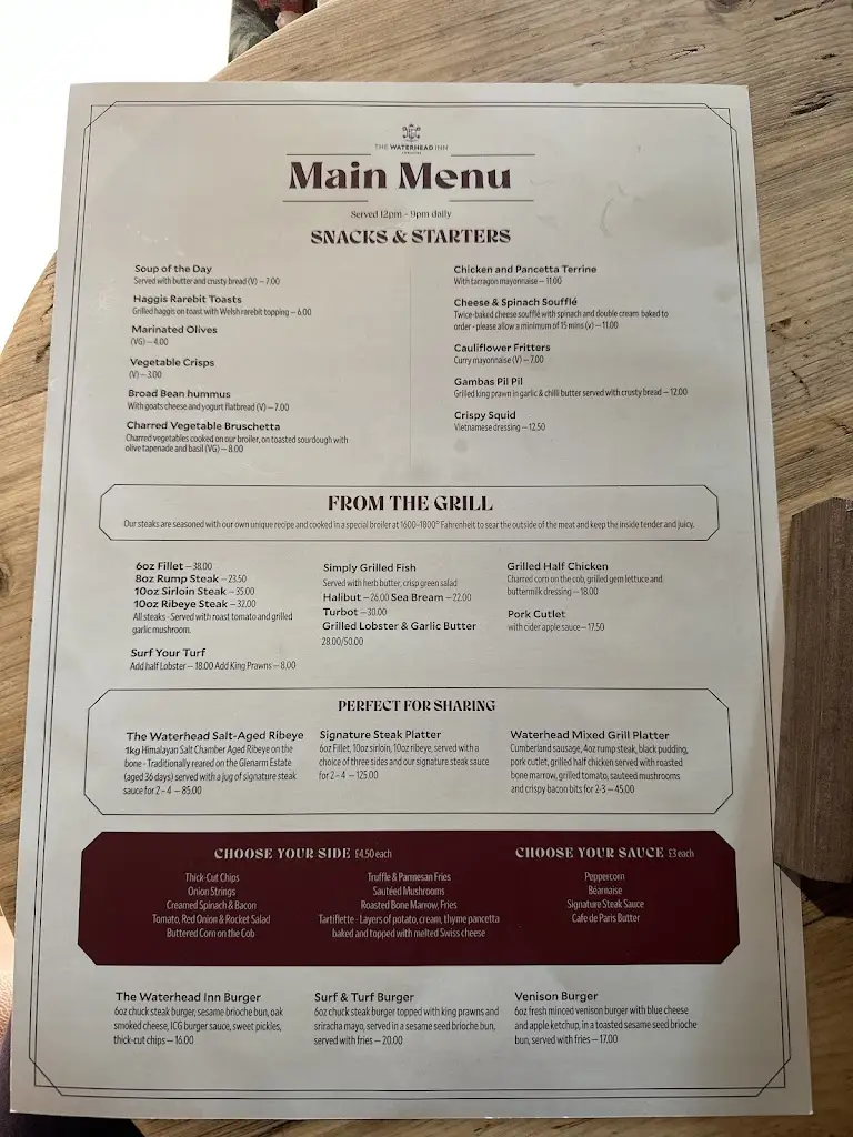 Menu_The Waterhead Inn_Ambleside_image_3