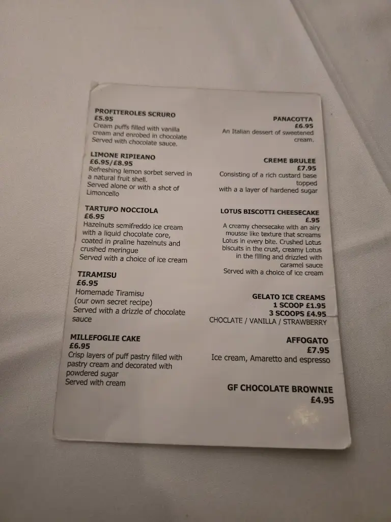 Menu_Il Padrino_Cheshire East_image_2