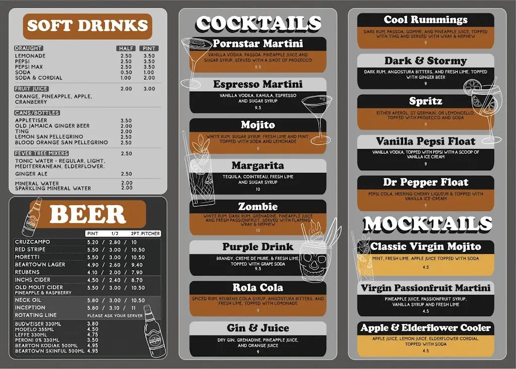 Menu_Reubens 46_Cheshire East_image_1