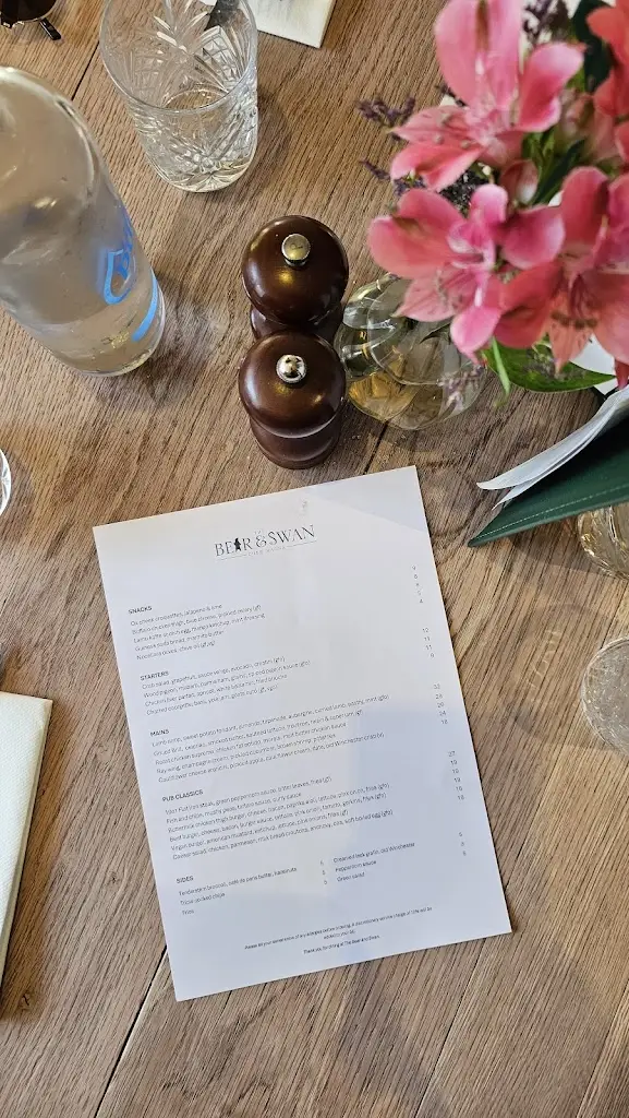 Menu_The Bear & Swan_Chew Magna_image_4