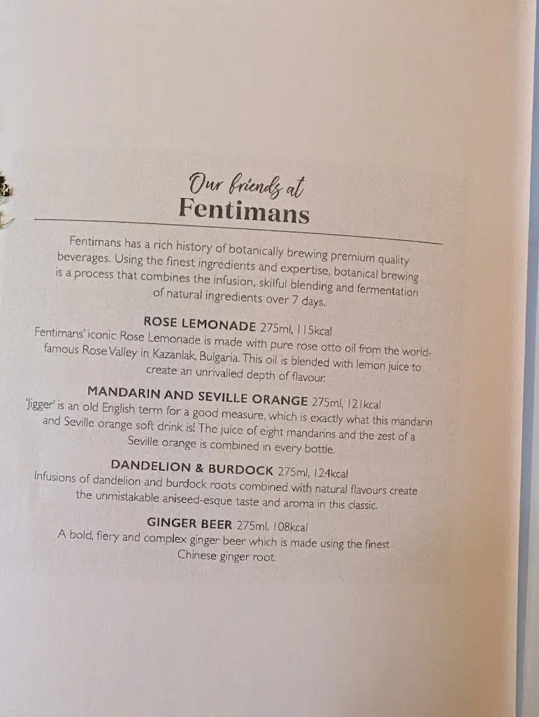 Menu_The Shy Horse_Chessington_image_4