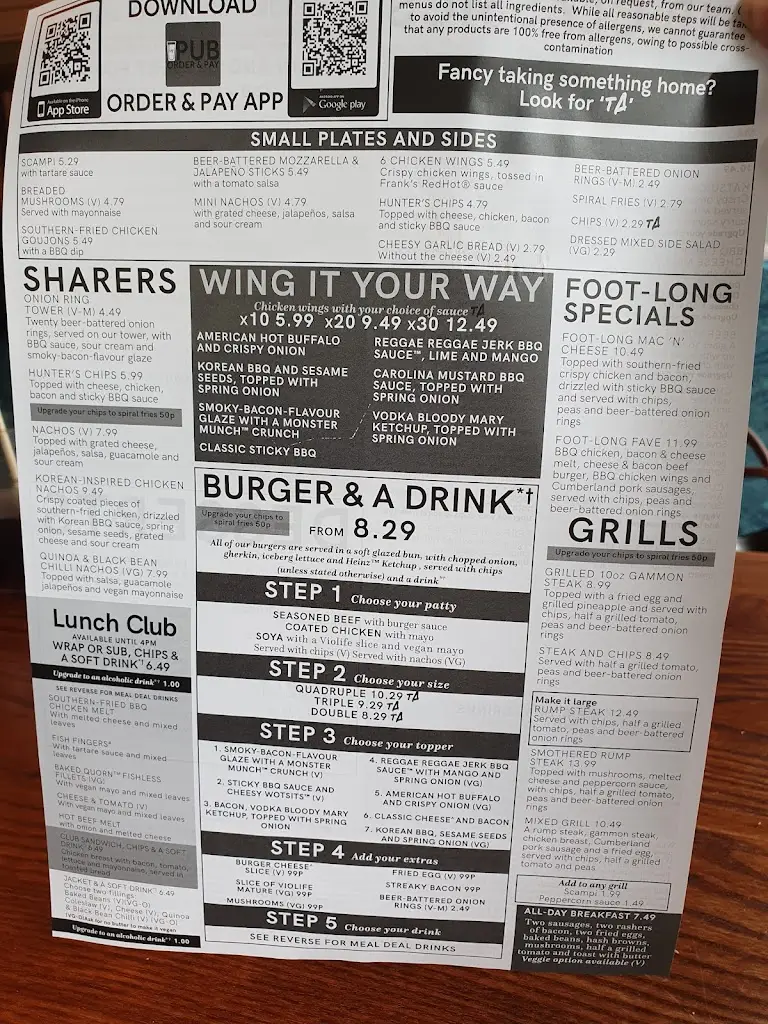 Menu_William Bourne_Chessington_image_4