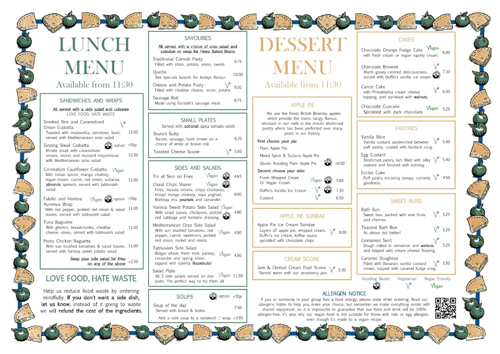 Menu_The Apple Pie Cafe and Bakery_Ambleside_image_3