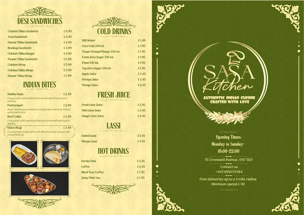Menu_Sasa Kitchen_Cheshunt_image_2