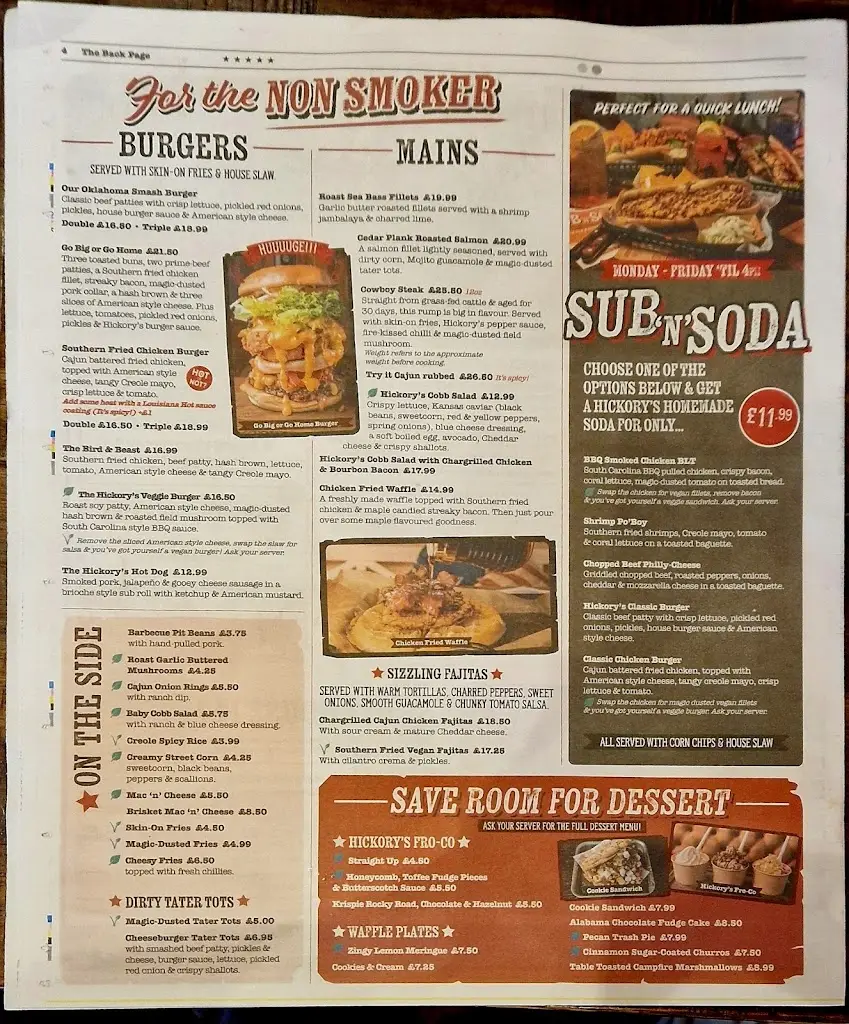 Menu_Hickory's Smokehouse Chester_Chester_image_2