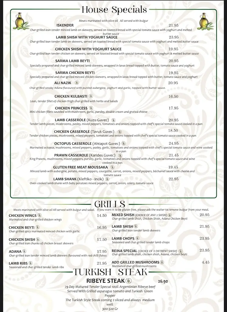 Menu_Reina Kitchen_Chichester_immagine_2