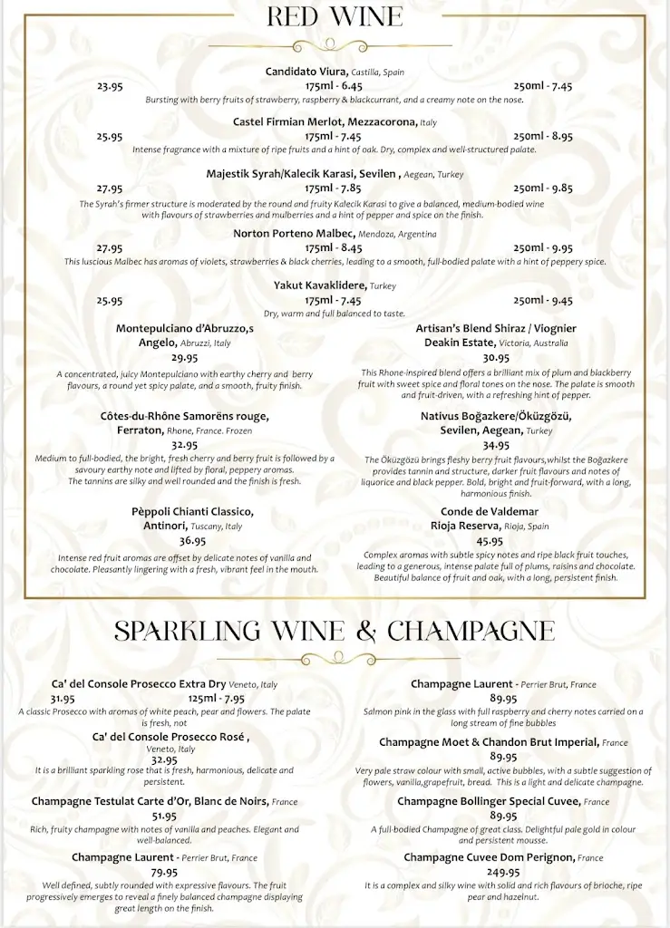 Menu_Reina Kitchen_Chichester_immagine_4