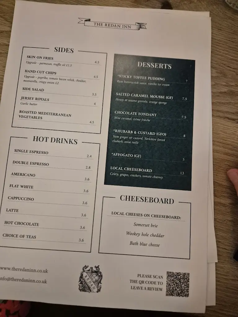 Menu_The Redan Inn_Chilcompton_image_3