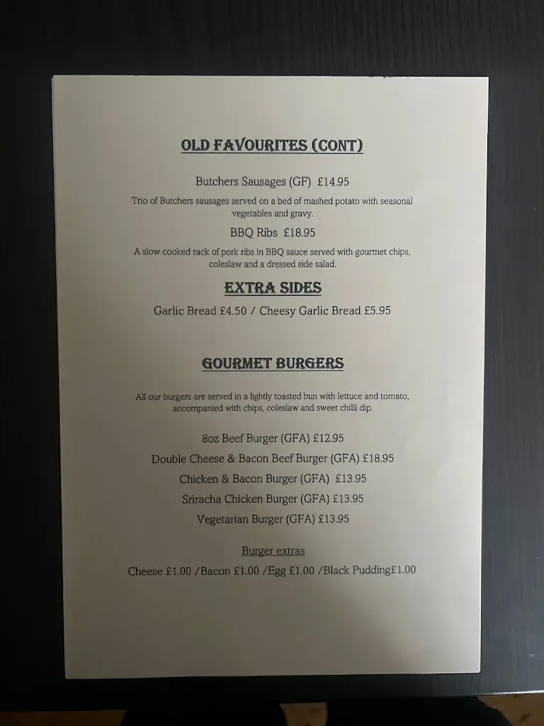 Menu_The Somerset Wagon_Chilcompton_image_4