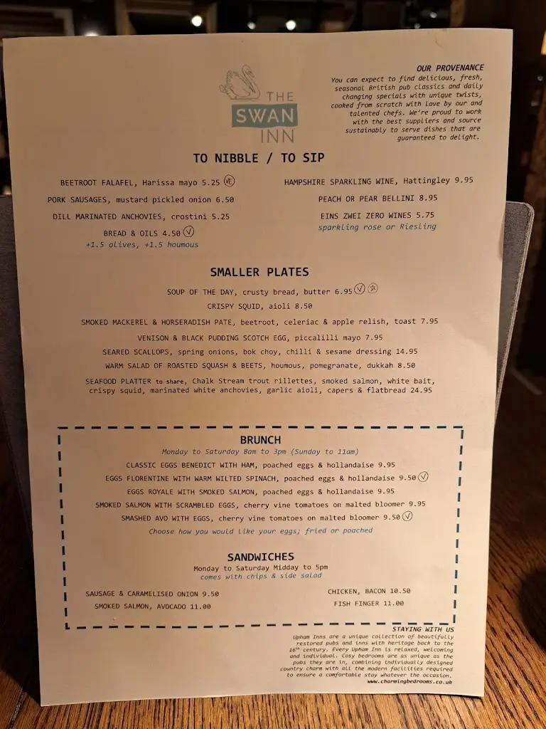 Menu_Swan Inn Pub & Dining_Chiddingfold_image_4