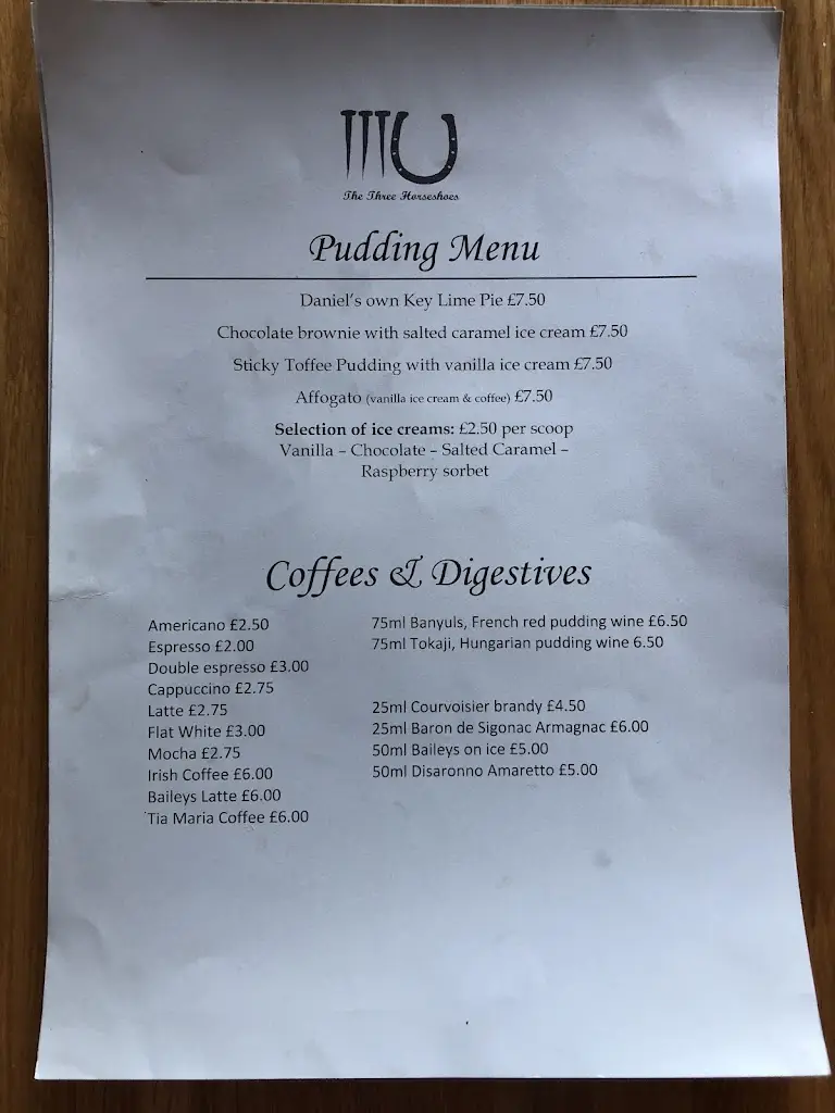Menu_The Three Horseshoes_Chiddingfold_image_2