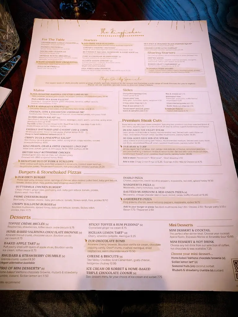 Menu_Kingfisher Chertsey_Chertsey_image_1