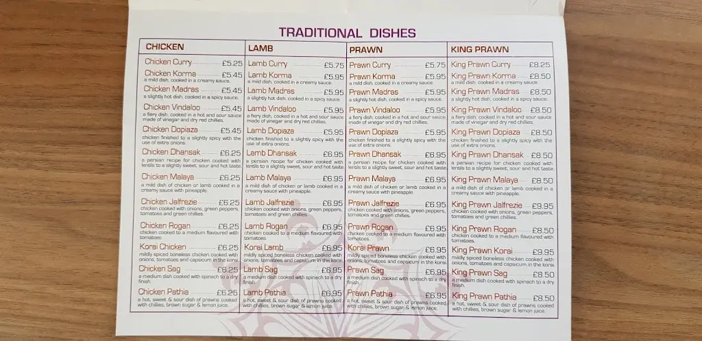 Menu_Chertsey Restaurant_Chertsey_image_4