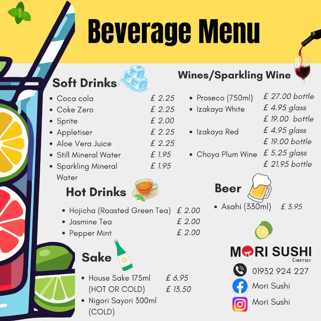 Menu_Mori Sushi_Chertsey_immagine_3