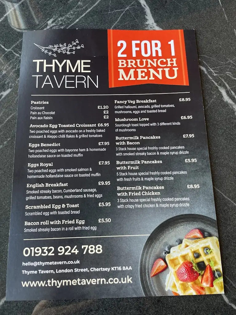 Emma Johnston_Thyme Tavern Bar and Restaurant_Chertsey_recensione