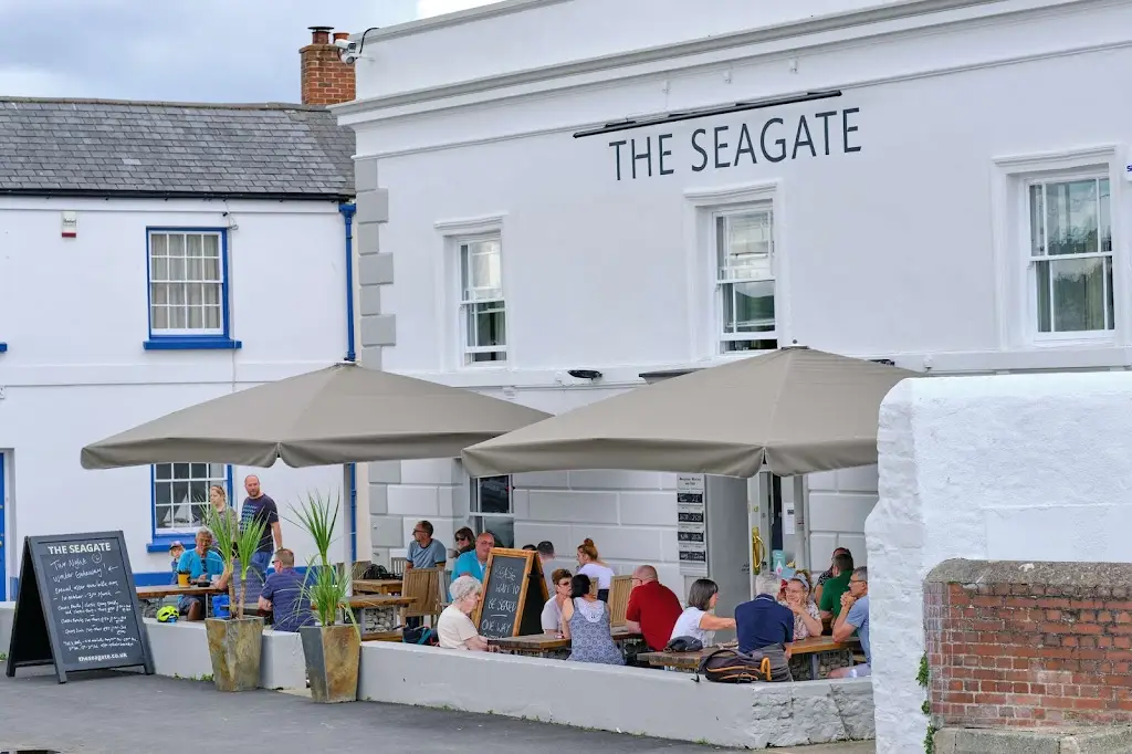 The Seagate restaurant in Appledore