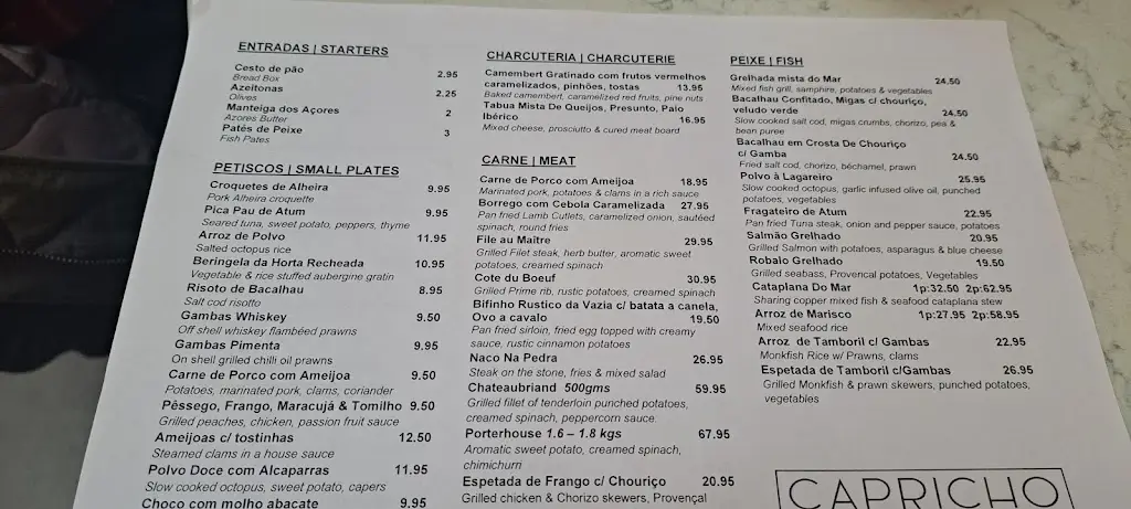 Menu_Capricho_Chigwell_image_1