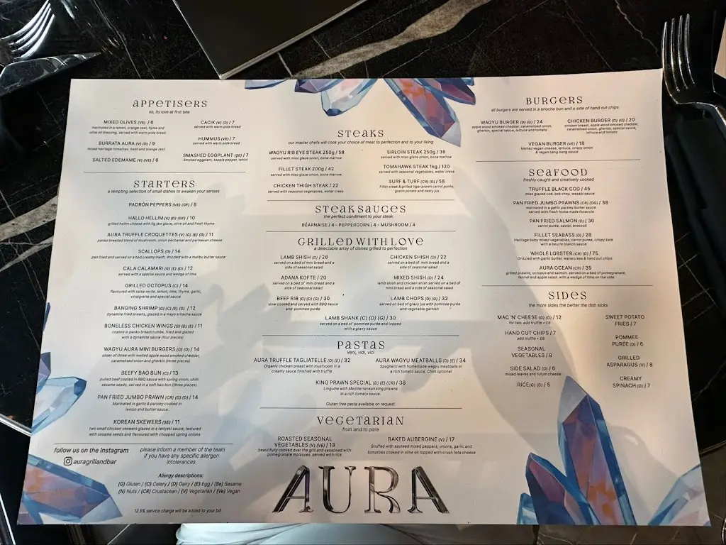Menu_Aura Grill and Bar_Chigwell_image_1