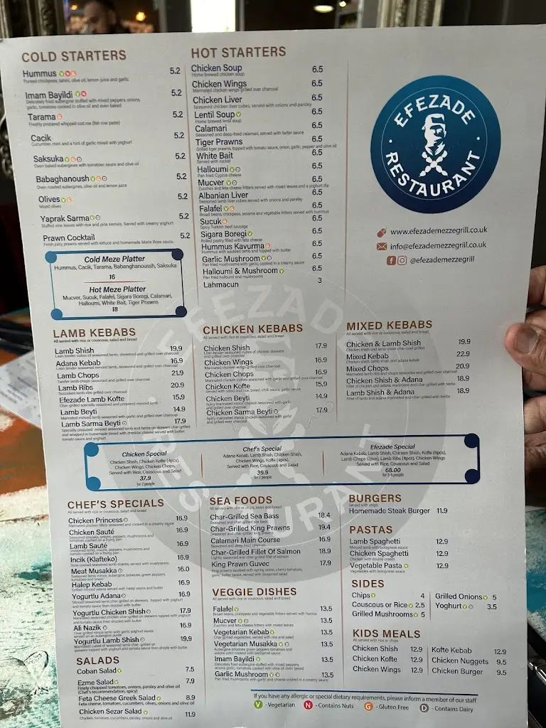 Menu_Efezade Mezze_Chigwell_image_1