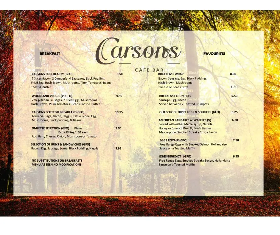 Menu_Carsons Cafe Bar_Chester-le-Street_image_3