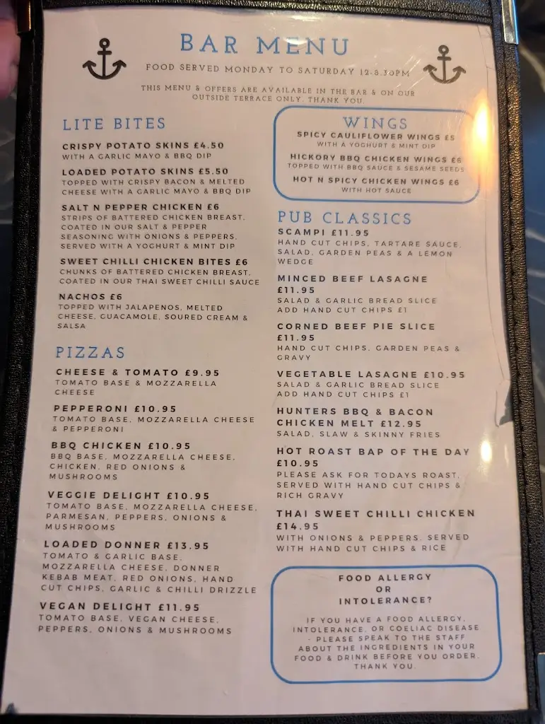 Menu_The Moorings_Chester-le-Street_image_3