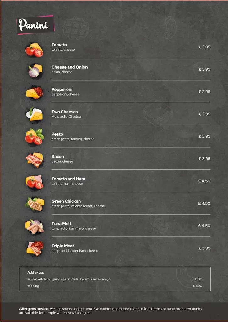 Menu_Miss Elephant_Chester-le-Street_image_1