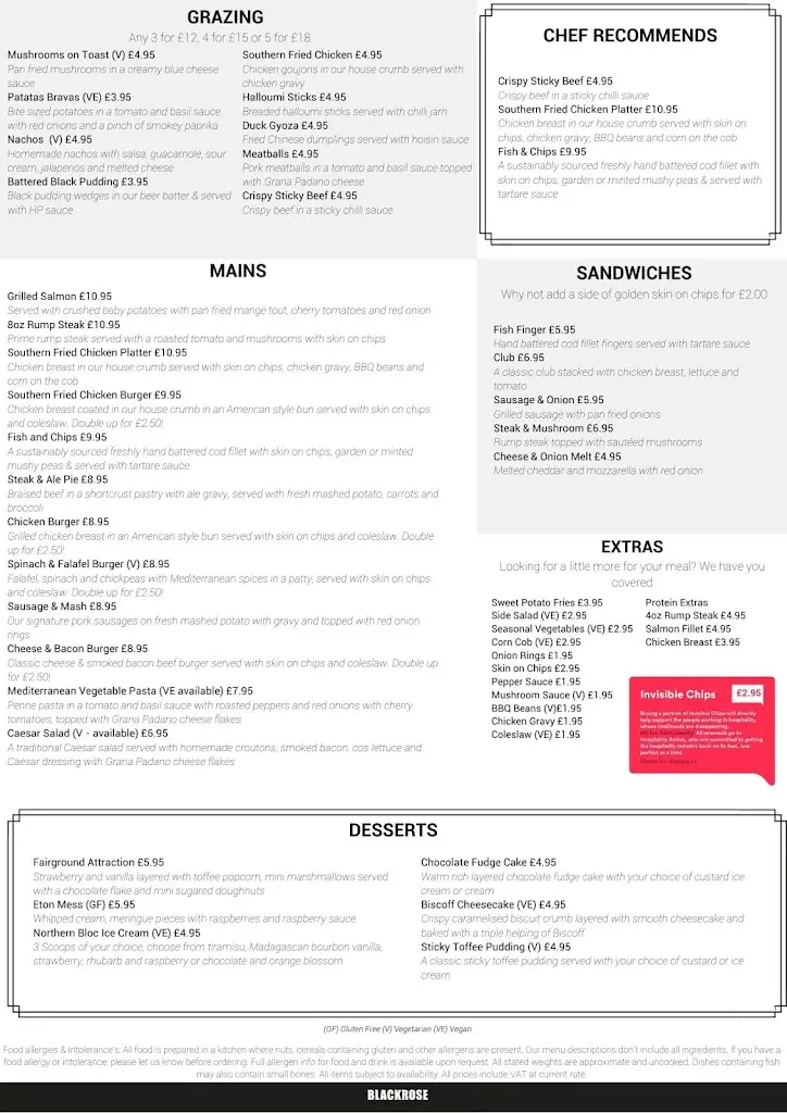 Menu_The Lambton_Chester-le-Street_immagine_1