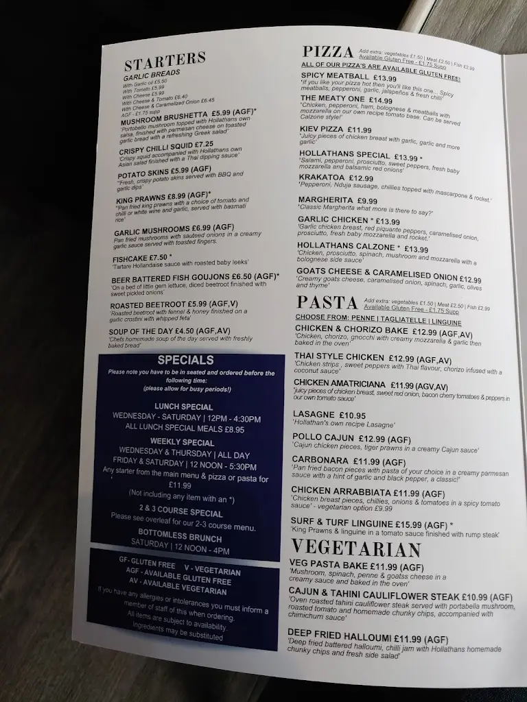 Menu_Hollathans_Chester-le-Street_image_2