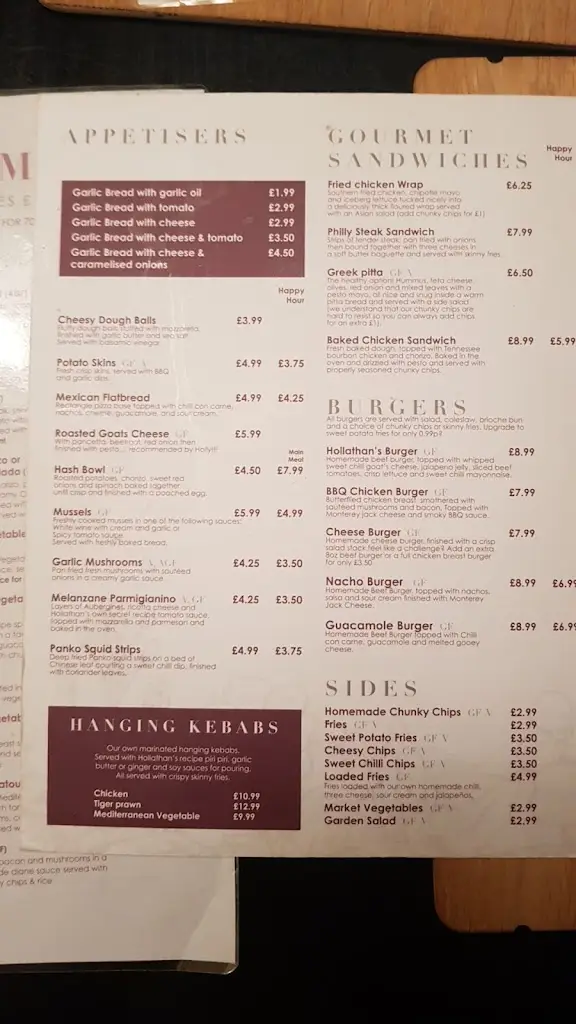 Menu_Hollathans_Chester-le-Street_image_4