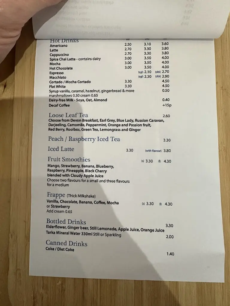 Menu_The Coffee Cabin_Appledore_image_2