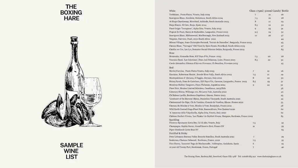 Menu_The Boxing Hare_Chipping Norton_image_4