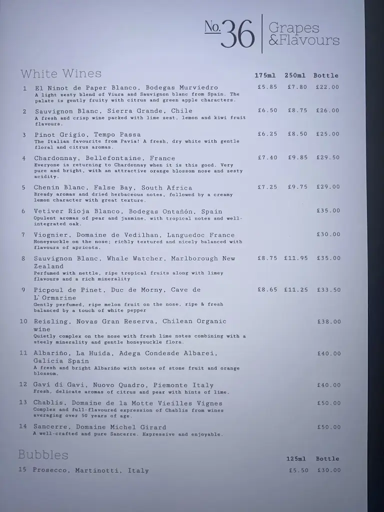 Menu_No.36 | Grapes & Flavours_Chinnor_image_2