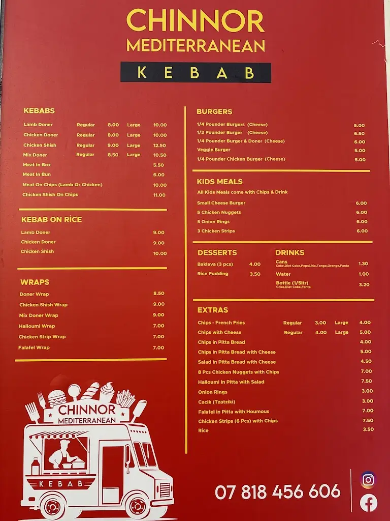 Menu_Chinnor Mediterranean Kebab_Chinnor_image_1