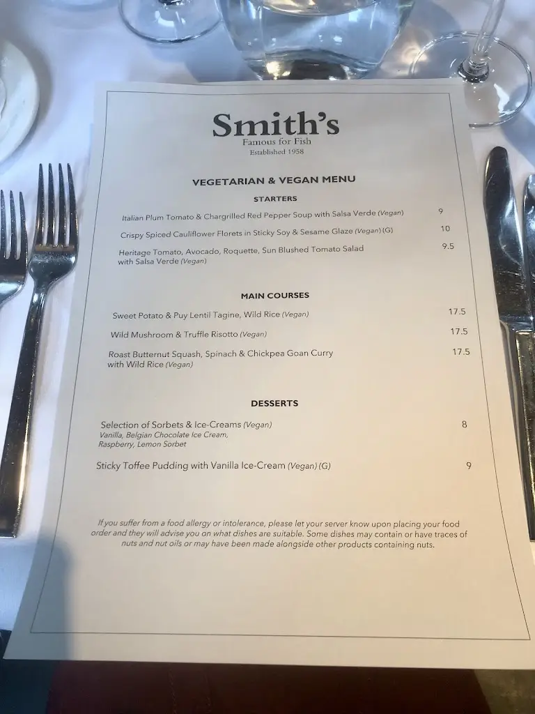 Menu_Smith's of Ongar_Chipping Ongar_imagen_4