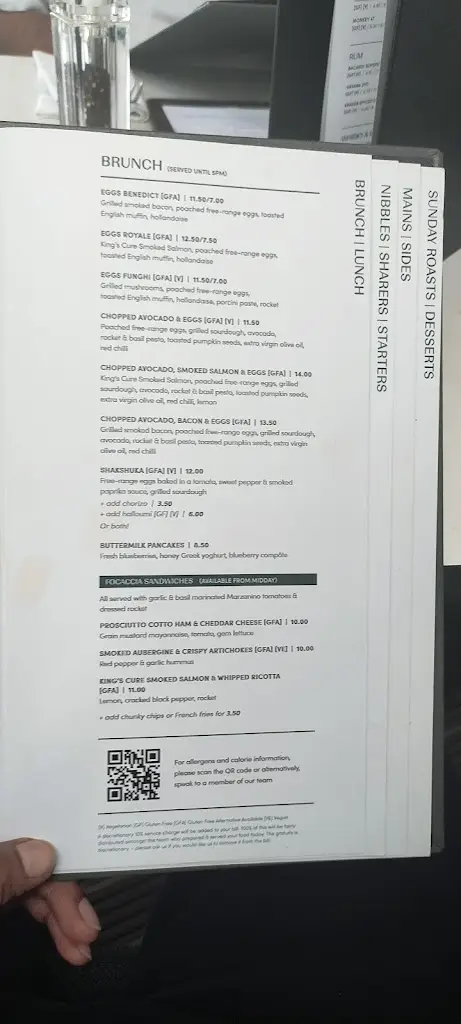 Menu_The King's Head_Chipping Ongar_immagine_2