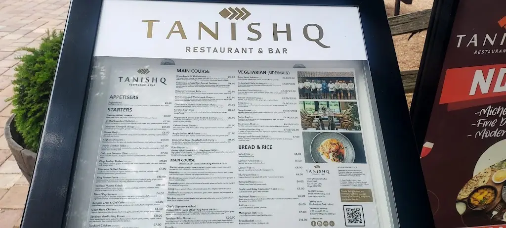 Menü_Tanishq Restaurant & Bar_Chipping Ongar_Bild_3