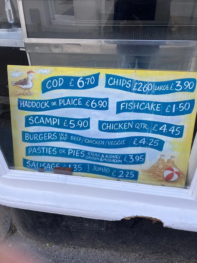Menu_Sylvesters Fish and Chips_Appledore_image_1