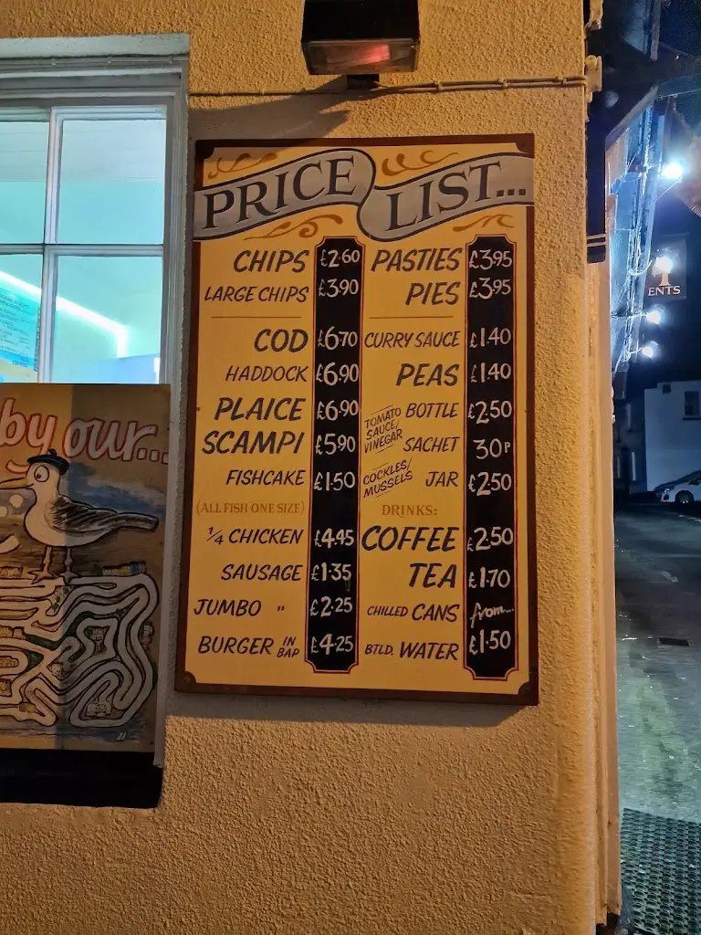 Menu_Sylvesters Fish and Chips_Appledore_image_2