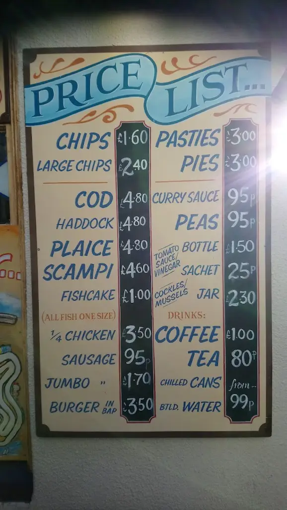 Menu_Sylvesters Fish and Chips_Appledore_image_4