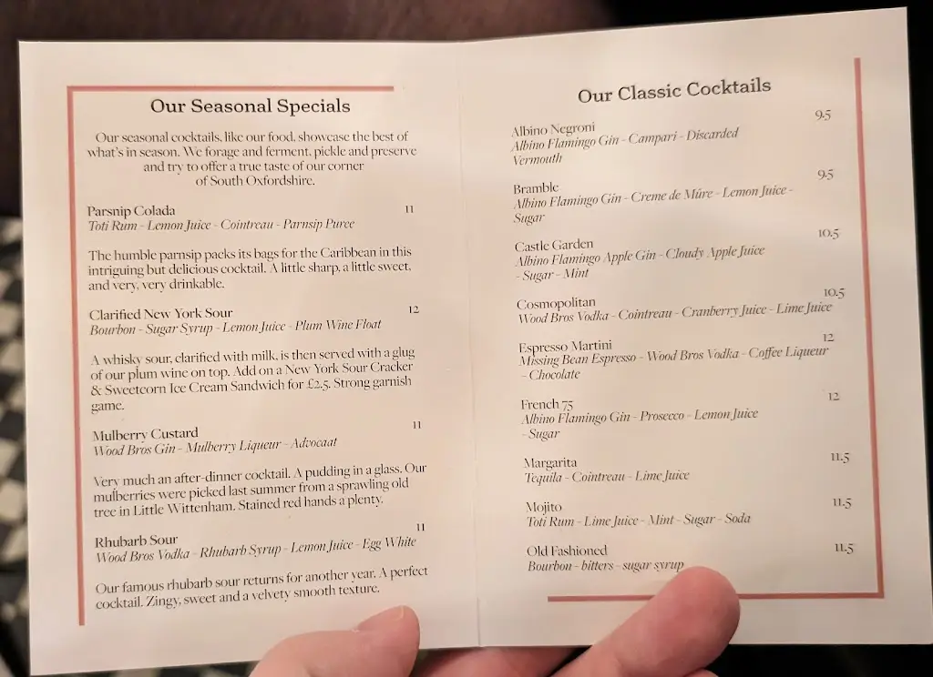 Menu_Five Little Pigs_Cholsey_imagen_4