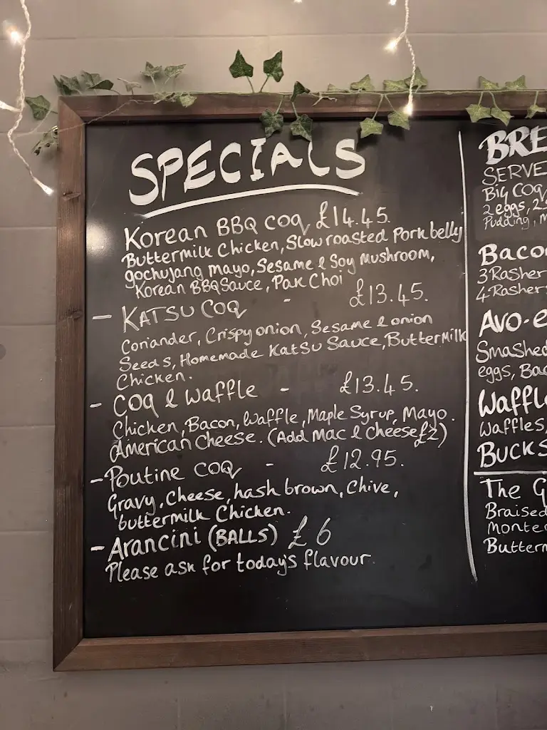 Menu_Coq Restaurant_Chippenham_image_2